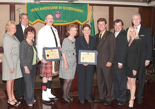 County Clerk Honored By Irish Americans in Government