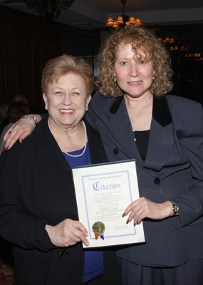 Syosset Chamber of Commerce Director of the Year award recipient, Sofi Kaufman