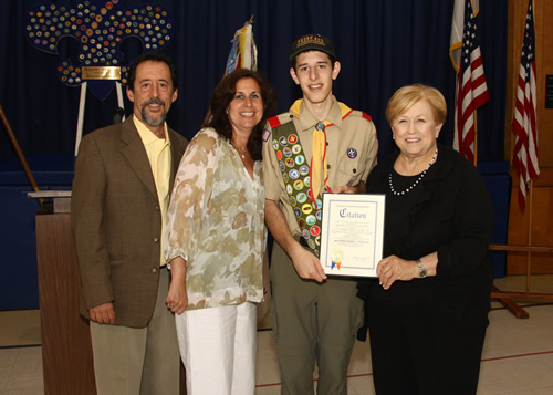 Legislator Jacobs Attends Eagle Scout Court of Honor