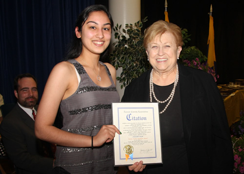 Community Service Award for Jericho HS Student 