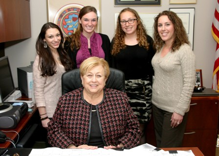 POB HS DECA Students Visit Legislator Jacobs 