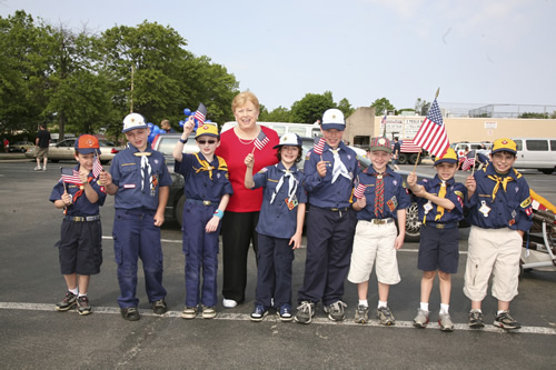 Legislator Jacobs Participates in Plainview Memorial Day Parade