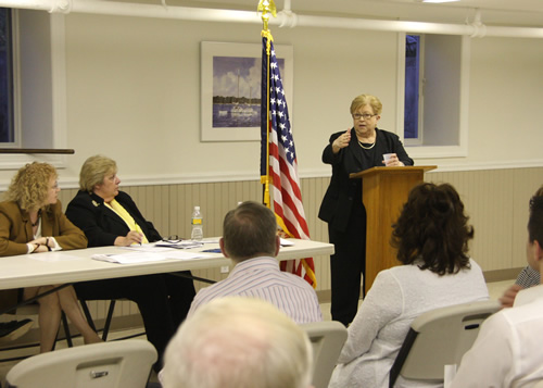 Legislator Jacobs Addresses Syosset Chamber of Commerce Meeting