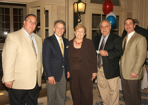 NY Assemblyman, Michael Montesano; President, East Norwich Civic Association, Matthew Meng; Legislator Jacobs; President, Oyster Bay Civic Association, Bill Vonnovak; Rob Brusca, East Norwich