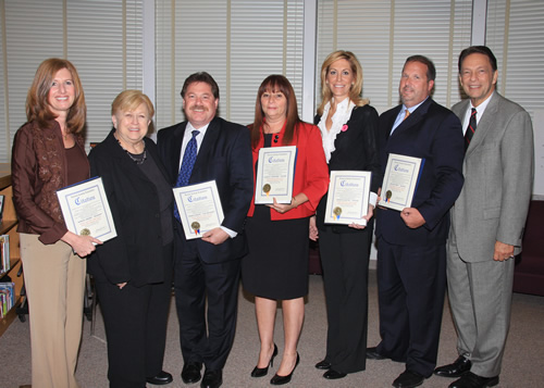 Jericho Public Schools Board of Education Honored