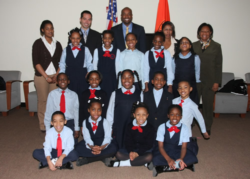 Legislator Abrahams Welcomes Pat-Kam Schoolchildren