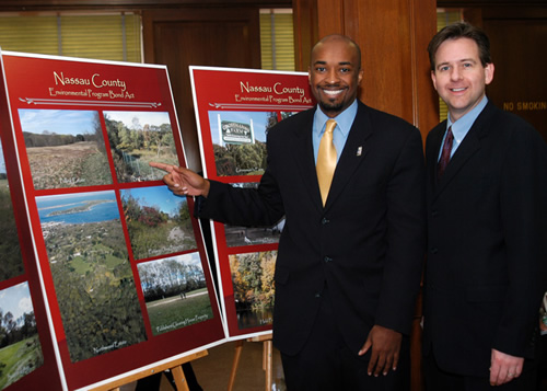 Legislator Abrahams with Brian Muellers