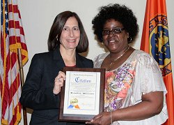 Legislator Birnbaum Honors ToNH Housing Auth. Board Member