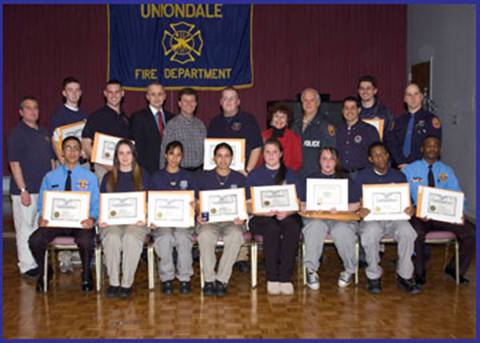 Legislator Gonsalves Attends Police Explorers Promotion Ceremony