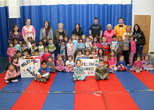 Legislator Jacobs with children who participated in the MATSS Project