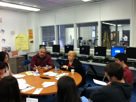 Legislator Jacobs at Career Day