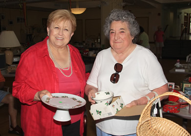 Doubleday Babcock Senior Center Flea Market Held 