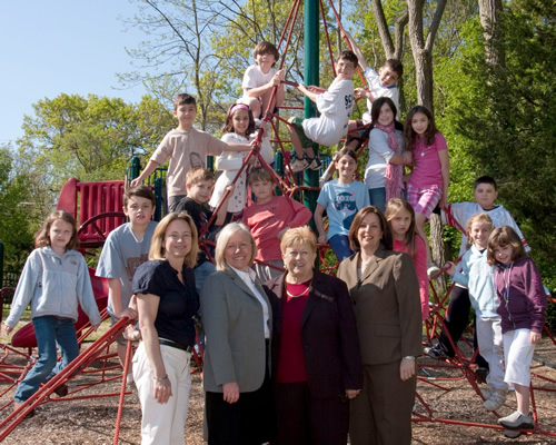 Legislator Jacobs Brings Playground Fun-ding to West Side School