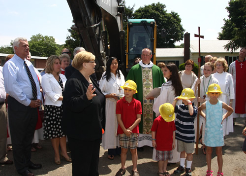 Special Worship Service for Jackson Avenue Construction Workers 