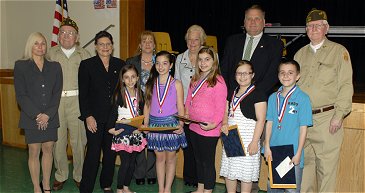 WINNERS OF THE VOICE OF DEMOCRACY ESSAY CONTEST