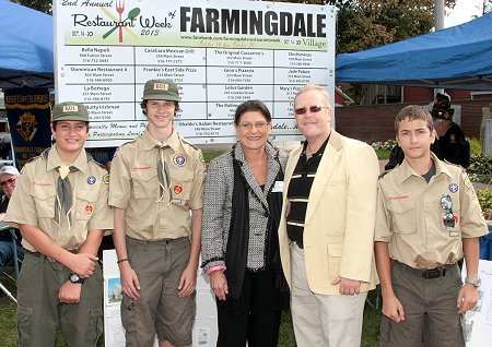 County Clerk Attends Farmingdale Street Fair