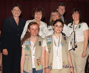 County Clerk Attends 2013 Awards ceremony For Merrick Association of Girl Scouts
