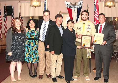Boy Scout Troop # 656  Honors Eagle Scouts
