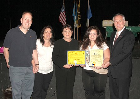 County Clerk Attends Herricks Association of Girl Scouts 2013 Recognition and Bridging Ceremony