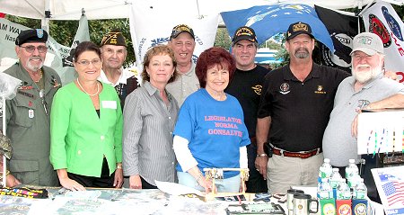 County Officials Attend Bellmore Street Fair