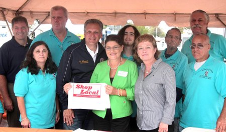 County Officials Attend Bellmore Street Fair