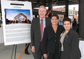 County Clerk Joins Winthrop University Topping Out Ceremony