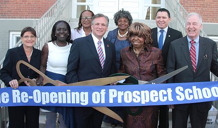 County Clerk Joins Prospect School Ribbon Cutting Ceremony