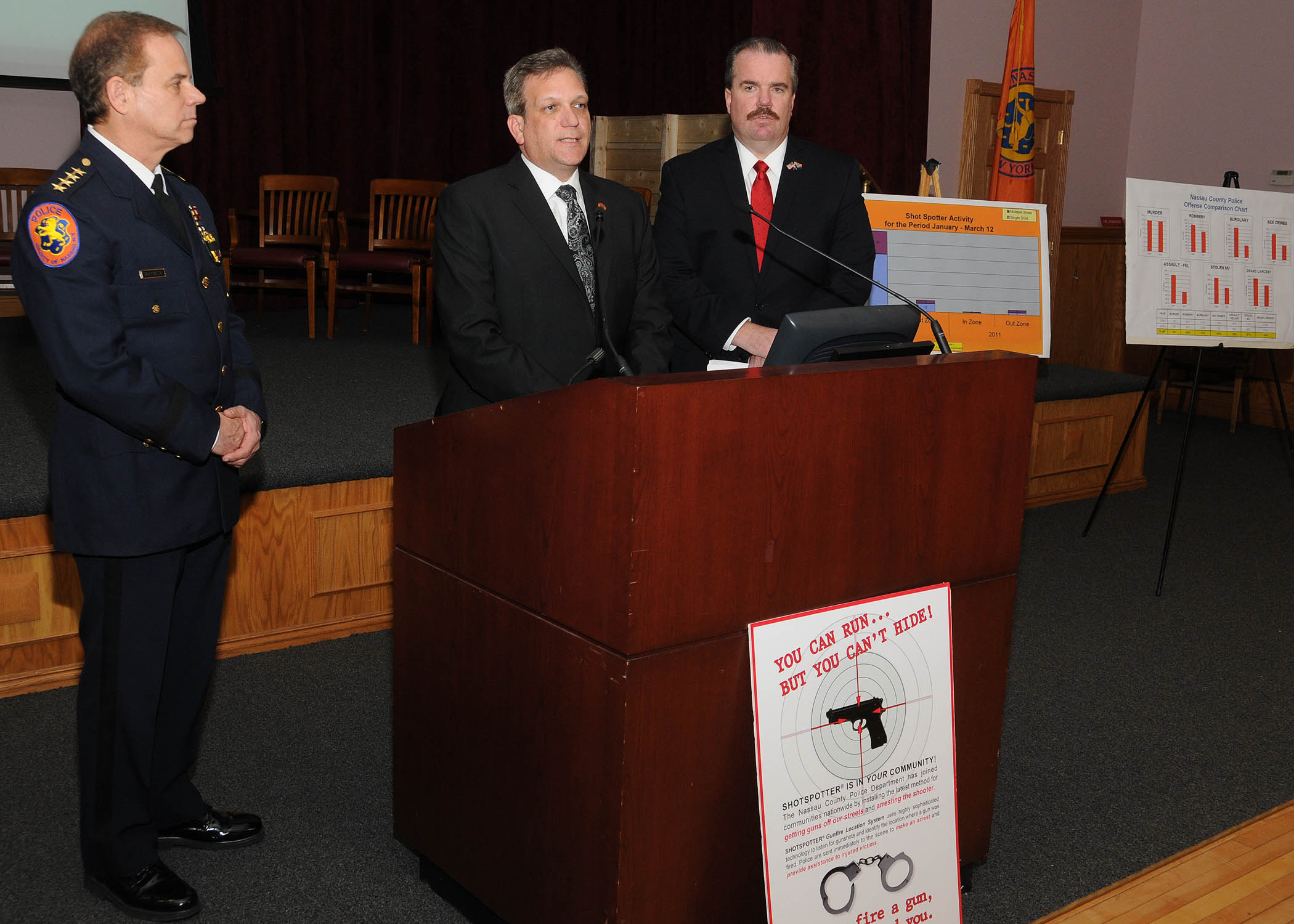 Mangano announces decreases in shots fired in shotspotter zones