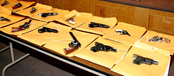 Gun Buy Back Program Takes 98 More Illegal Guns Off Nassau Streets This Weekend
