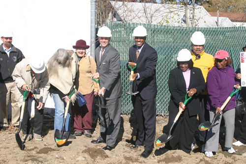 Legislator Abrahams participates in groundbreaking of new MLK park