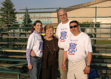 Jacobs Attends Plainview/Old Bethpage Middle School Relay for Life 