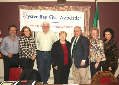 Legislator Jacobs at Oyster Bay Civic Association Meeting