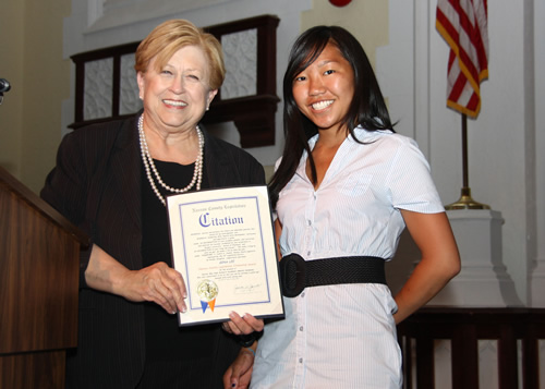 Oyster Bay High School Graduate Honored