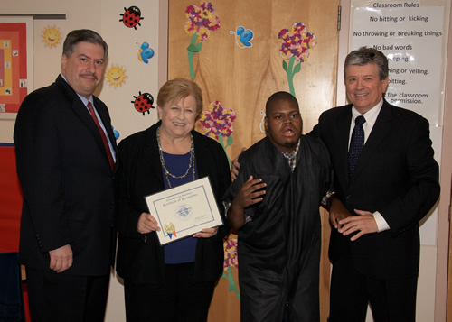 Center for Developmental Disabilities Graduates Honored 