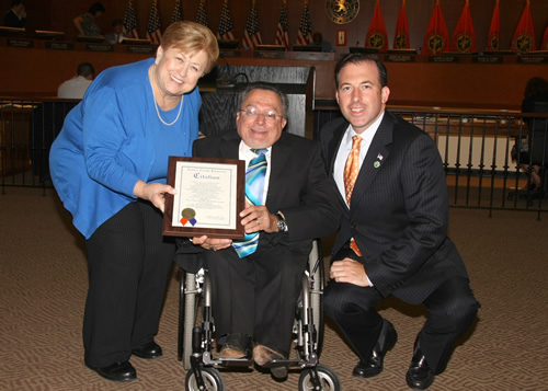 Legislator Jacobs Thanks Don Dreyer For His Commitment to the Physically Challenged