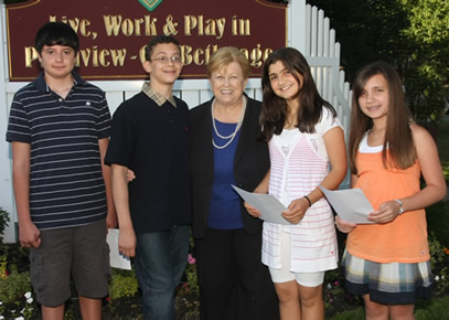 Legislator Jacobs Attends Plainview/Old Bethpage Serenity Garden Dedication