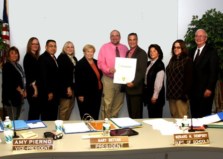 Board of Education Honored 